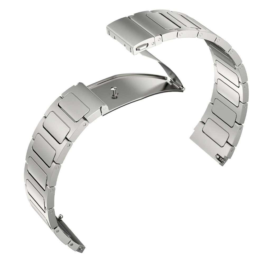 Helt Vildt Godt Metal Universal Rem passer til Smartwatch - Sort#serie_3