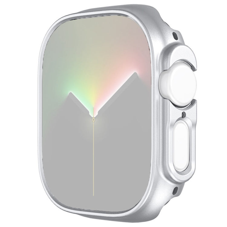 Meget Flot Apple Watch Ultra Plastik Cover - Sølv#serie_3