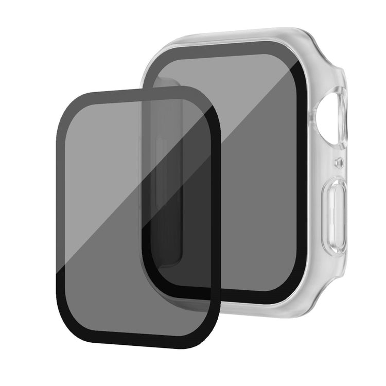 Meget Godt Cover med Skærmbeskytter i Plastik og Hærdet Glas passer til Apple Watch Ultra - Gennemsigtig#serie_1