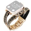 Nice Apple Smartwatch Metalli Ja Keinonahka Yleinen Ranneke