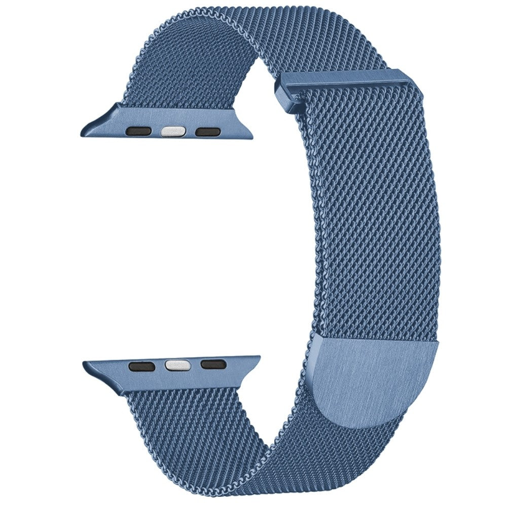 Helt Vildt Skøn Metal Universal Rem passer til Apple Smartwatch - Blå#serie_8