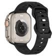 Mukava Apple Smartwatch Metalli Ja Silikoni Yleinen Ranneke