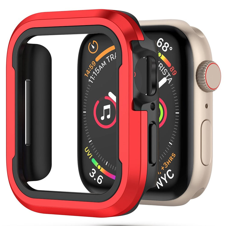 Apple Watch Series 8 (45mm) / Apple Watch Series 7 45mm  Metal Bumper  - Rød#serie_4