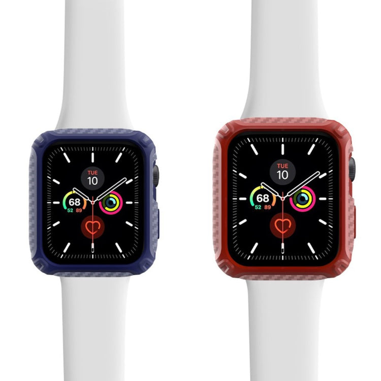 Meget Flot Apple Watch Series 7 45mm / Apple Watch Series 8 (45mm) Silikone Cover - Sort#serie_1