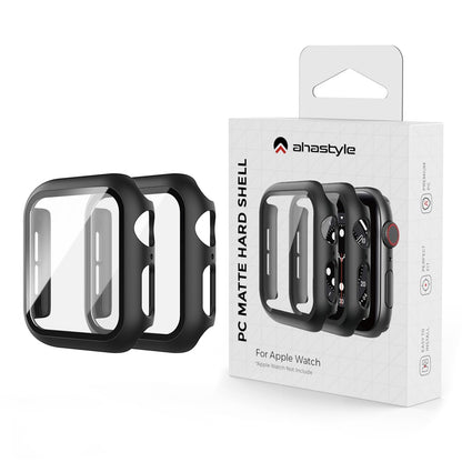 Mega Flot Universal Apple Cover med Skærmbeskytter i Plastik og Hærdet Glas - Sort#serie_13