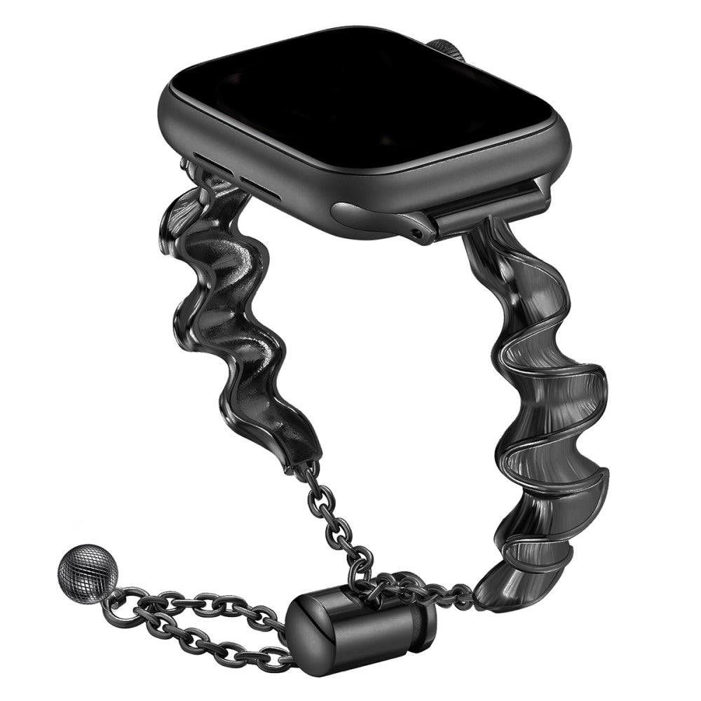 Vildt Hårdfør Metal Universal Rem passer til Apple Smartwatch - Sort#serie_1