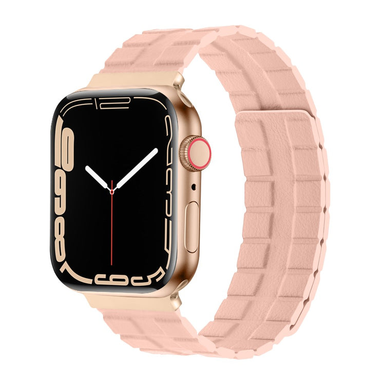 Meget Flot Ægte Læder Universal Rem passer til Apple Smartwatch - Brun#serie_1