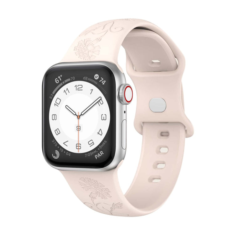 Vildt Pænt Silikone Universal Rem passer til Apple Smartwatch - Pink#serie_2