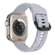 Mukava Apple Smartwatch Metalli Ja Silikoni Yleinen Ranneke