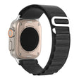 Nice Apple Smartwatch Metalli Ja Nailon Yleinen Ranneke