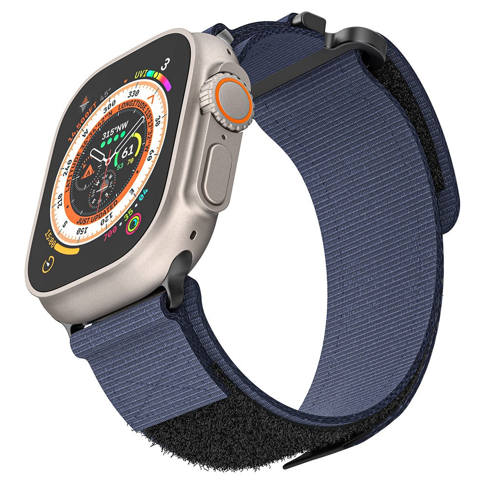 Super Fed Nylon Universal Rem passer til Apple Smartwatch - Blå#serie_4