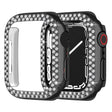 Huomattavan Muodikas Apple Smartwatch Muovi ja Strassit Suojakuori