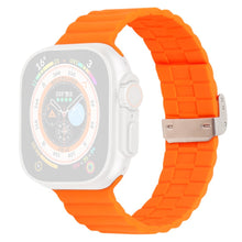 Apple Watch Series 9 45mm / Ultra 2 silicone strap - Orange#serie_1