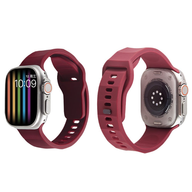 Mega Komfortabel Silikone Universal Rem passer til Apple Smartwatch - Blå#serie_3