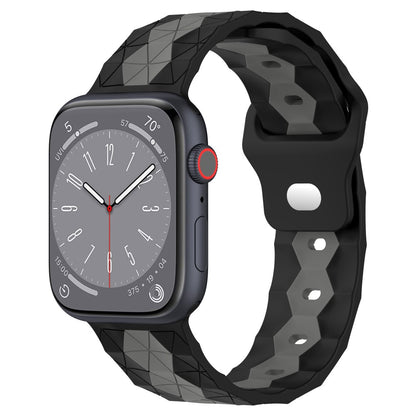 Smuk Silikone Universal Rem passer til Apple Smartwatch - Sølv#serie_8