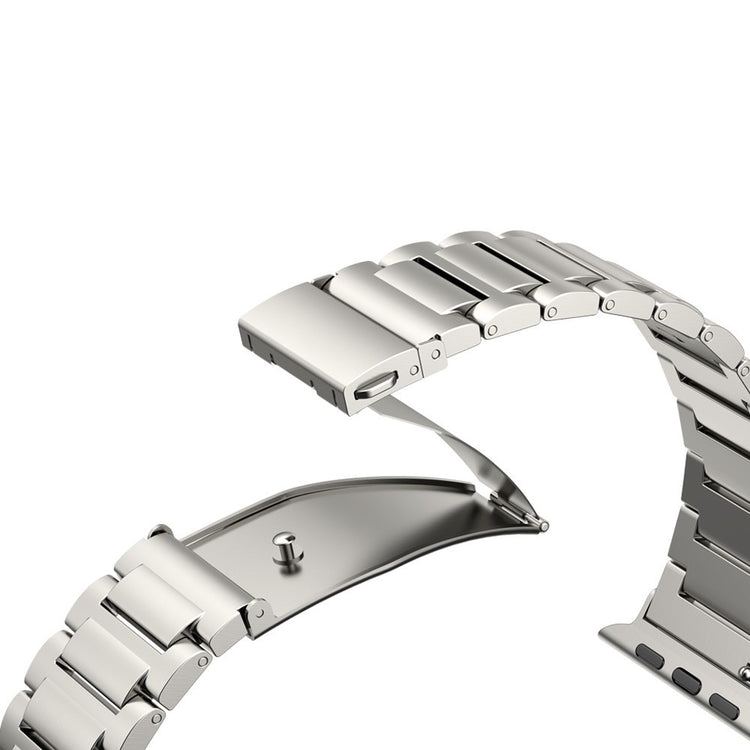 Nydelig Metal Universal Rem passer til Apple Smartwatch - Sølv#serie_2