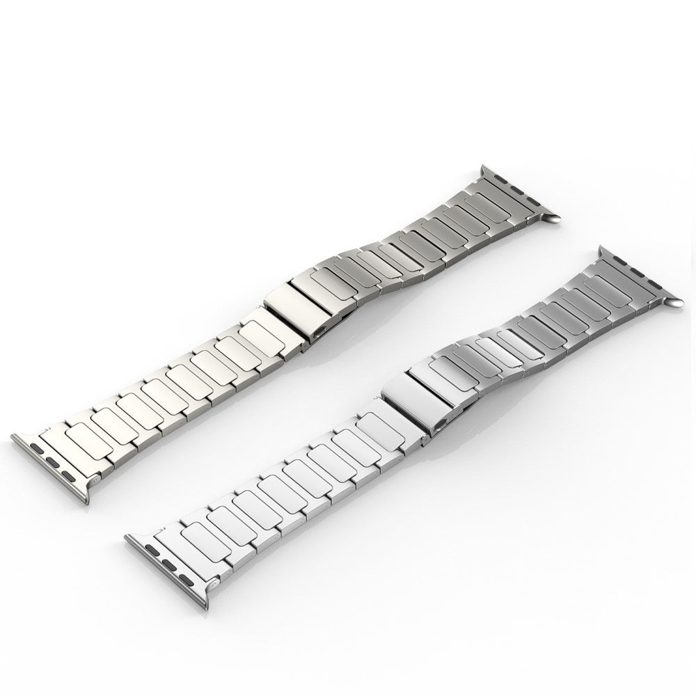 Elegant Metal Universal Rem passer til Apple Smartwatch - Sølv#serie_2