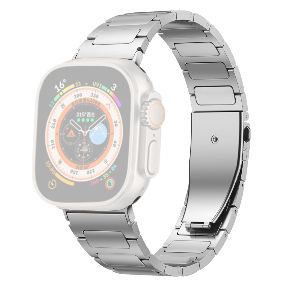 Elegant Metal Universal Rem passer til Apple Smartwatch - Sølv#serie_2