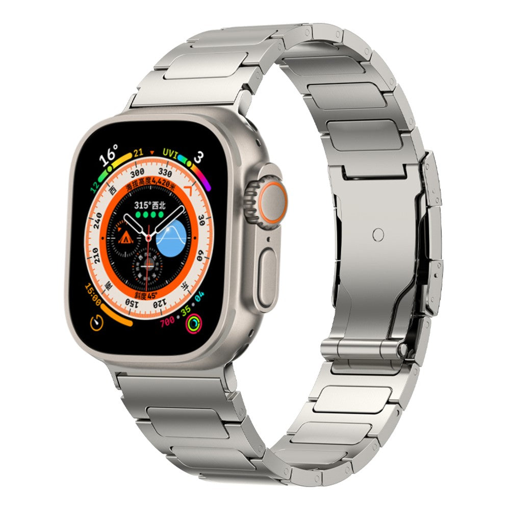 Elegant Metal Universal Rem passer til Apple Smartwatch - Sølv#serie_1