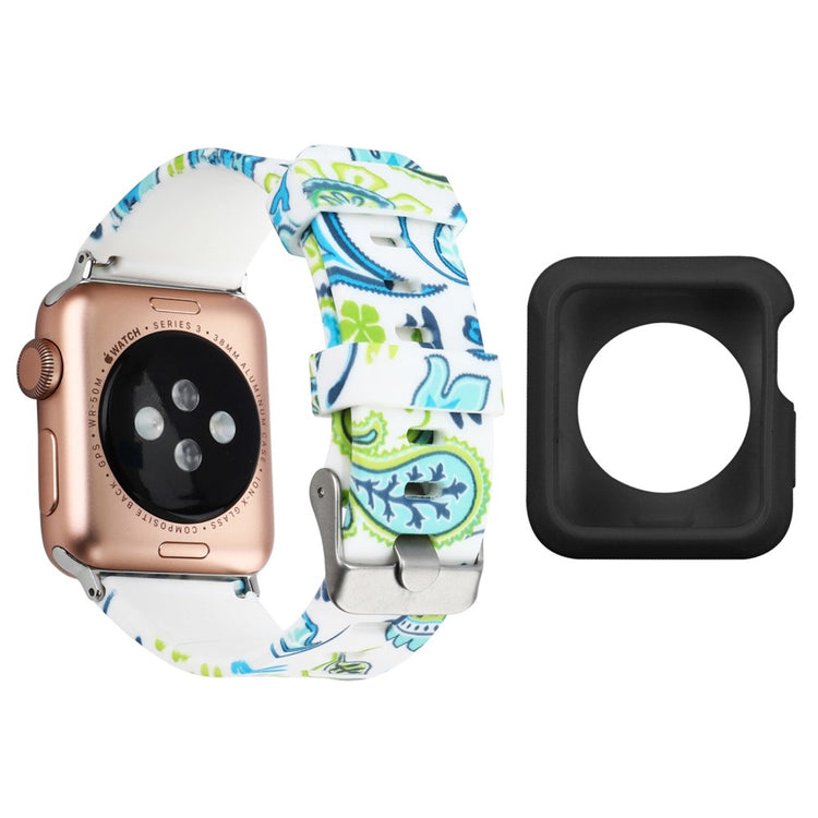 Silikone Cover passer til Apple Watch Series 1-3 38mm - Flerfarvet#serie_2