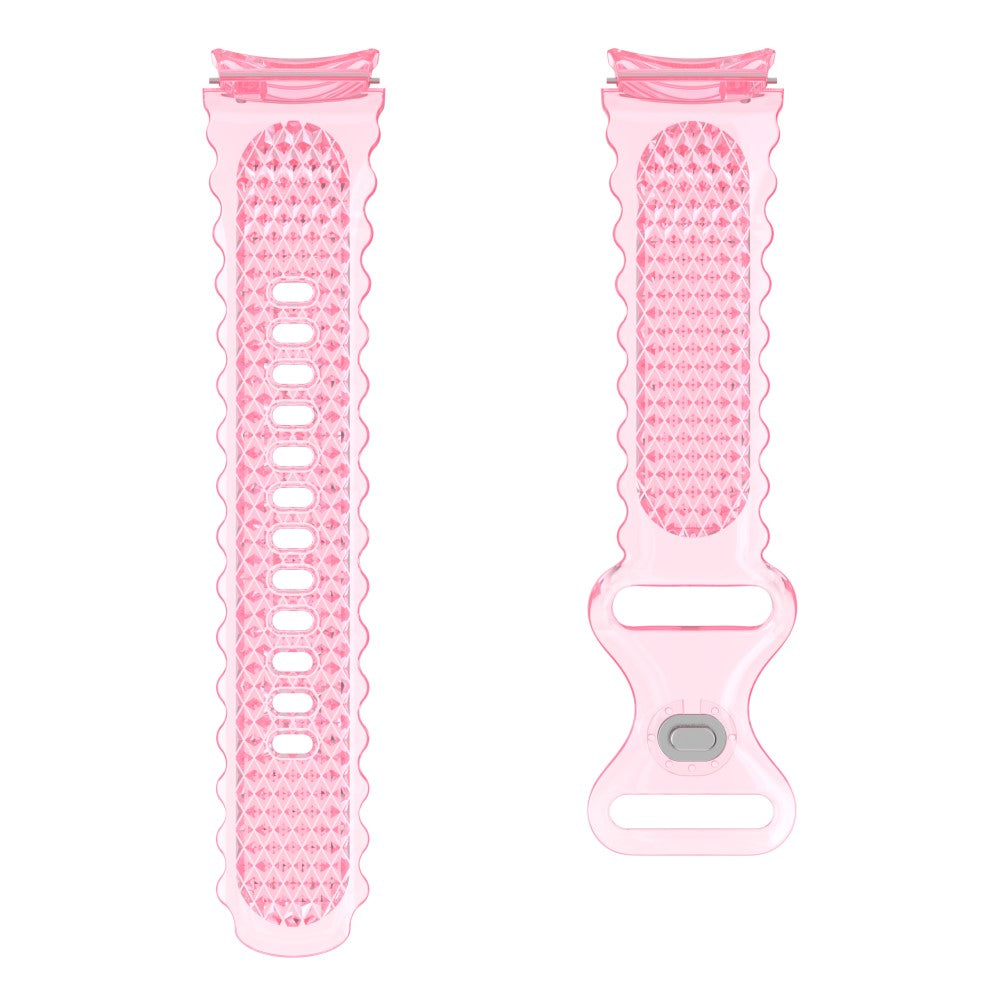 Rigtigt Elegant Silikone Universal Rem passer til Samsung Smartwatch - Pink#serie_3
