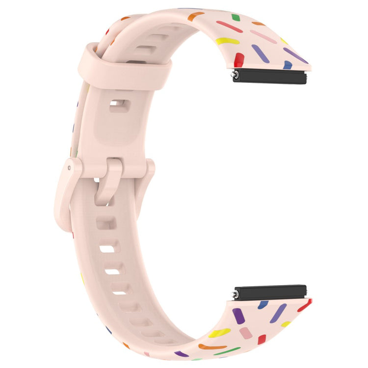 Komfortabel Rem passer til Xiaomi Mi Band 7 - Pink#serie_4