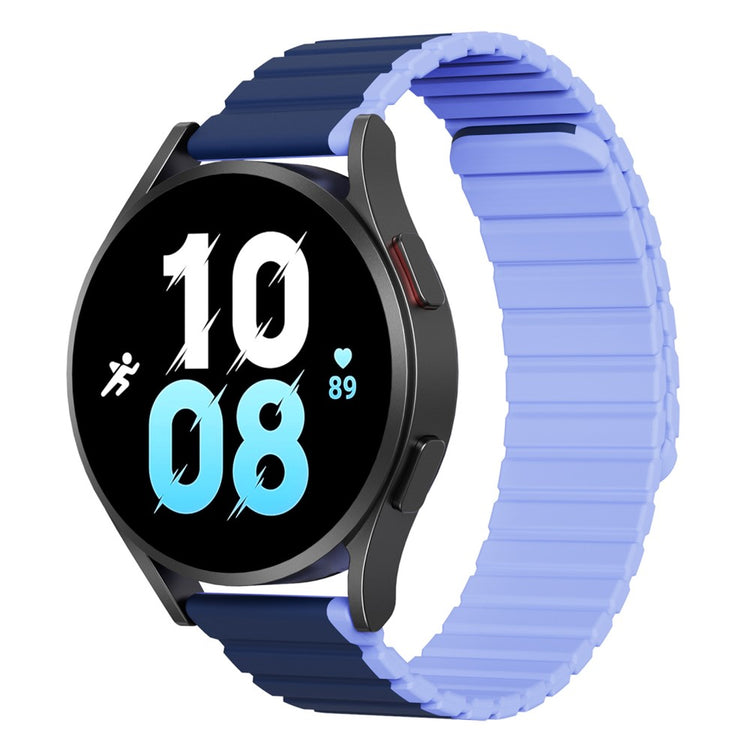 Fint Silikone Universal Rem passer til Smartwatch - Blå#serie_3
