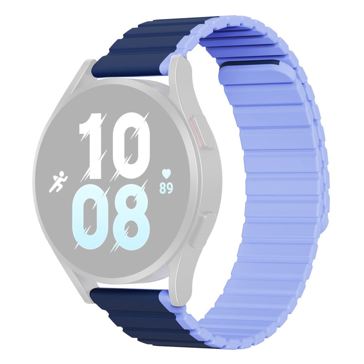 Fint Silikone Universal Rem passer til Smartwatch - Blå#serie_3