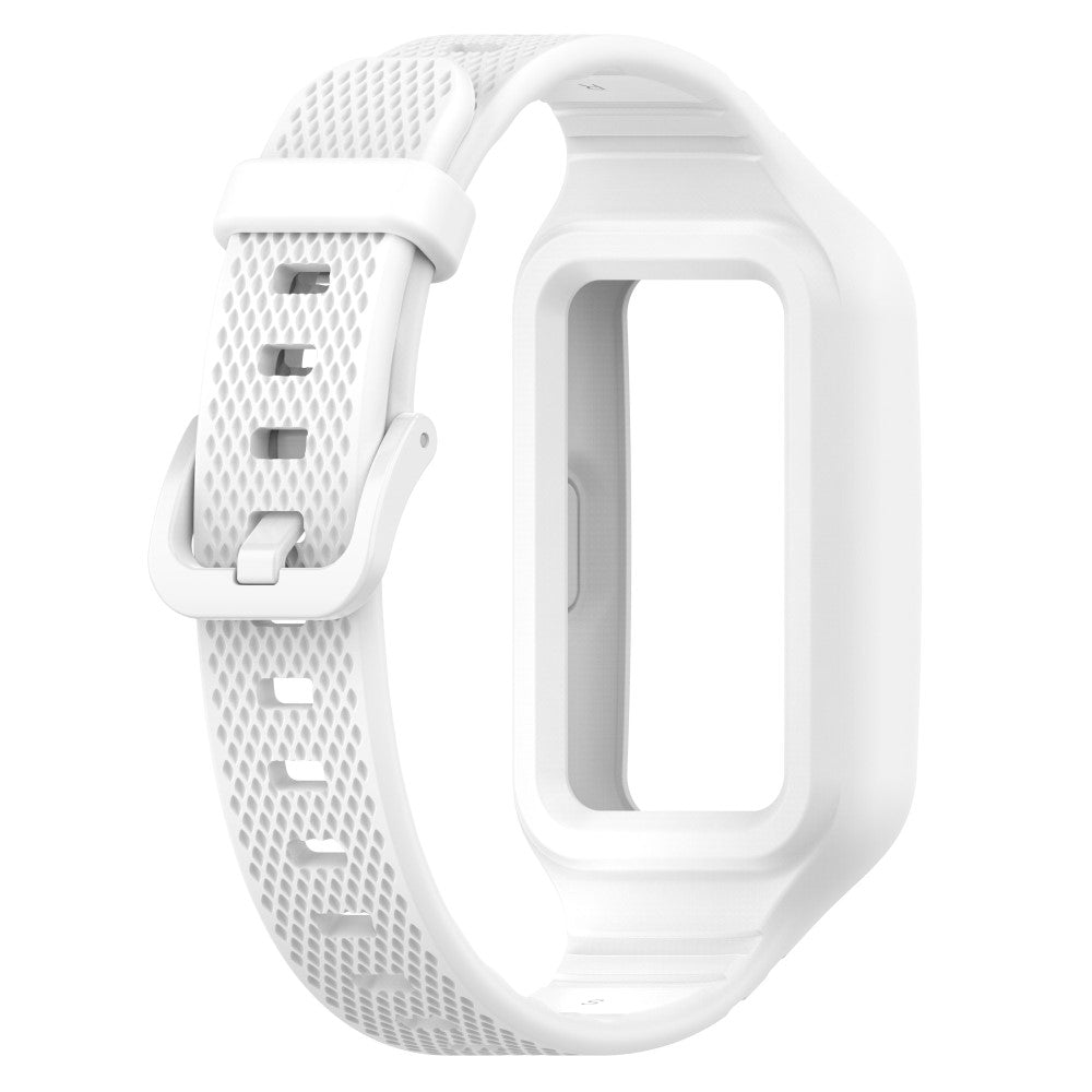 Helt Vildt Slidstærk Silikone Universal Rem passer til Smartwatch - Hvid#serie_2
