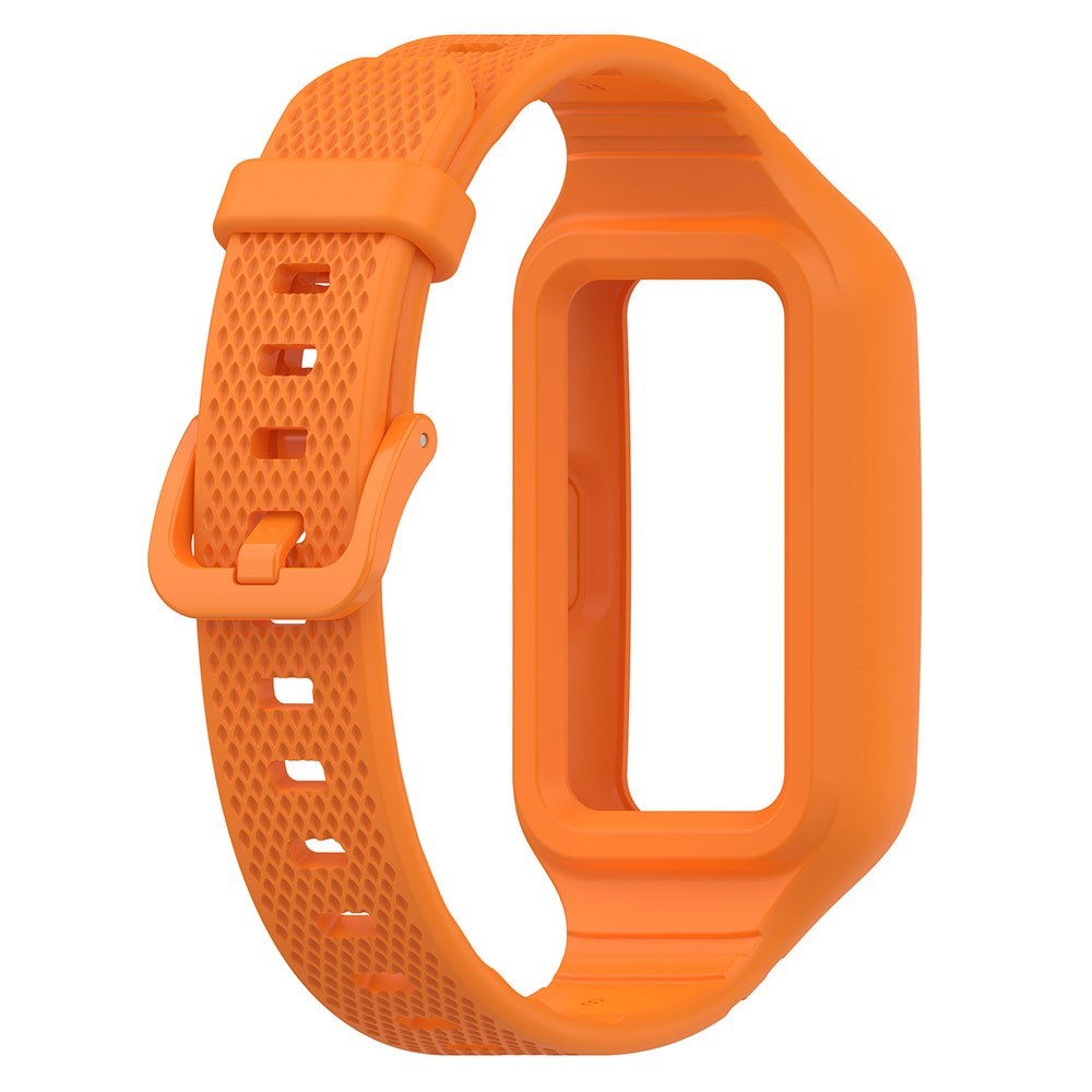 Helt Vildt Slidstærk Silikone Universal Rem passer til Smartwatch - Orange#serie_3