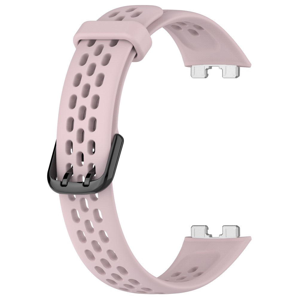 Helt Vildt Fint Silikone Rem passer til Huawei Band 8 - Pink#serie_4