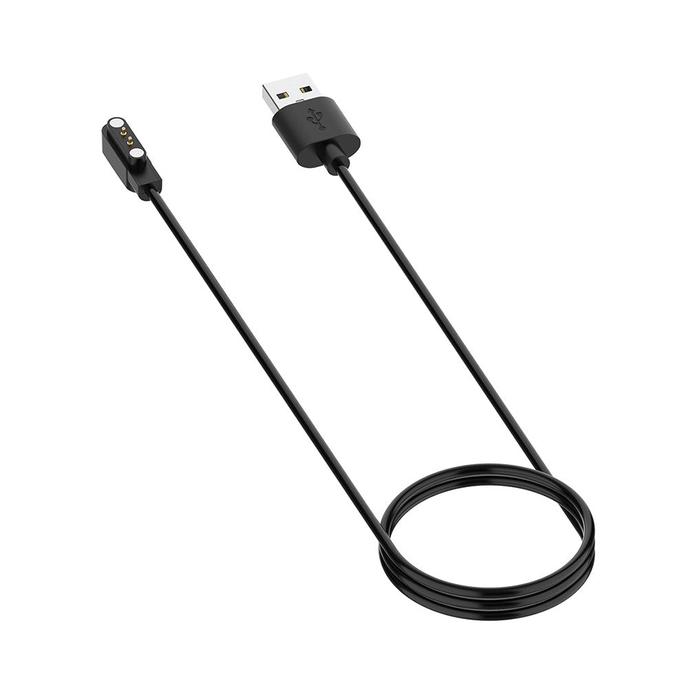 60cm USB Opladningskabel passer til OnePlus Nord Watch - Sort#serie_2