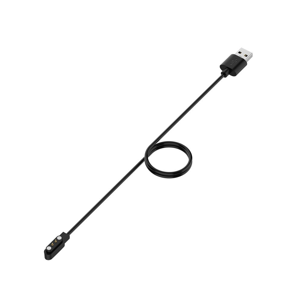 60cm USB Opladningskabel passer til OnePlus Nord Watch - Sort#serie_2