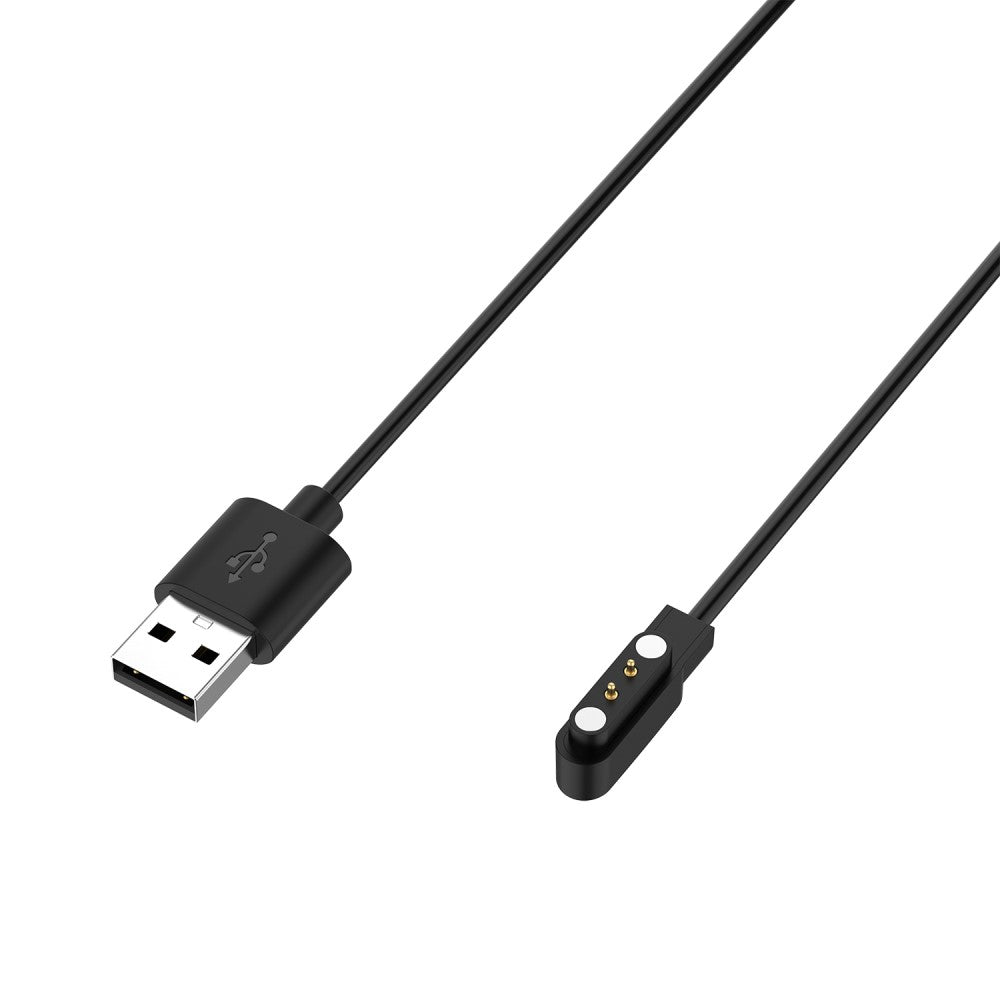 60cm USB Opladningskabel passer til OnePlus Nord Watch - Sort#serie_2