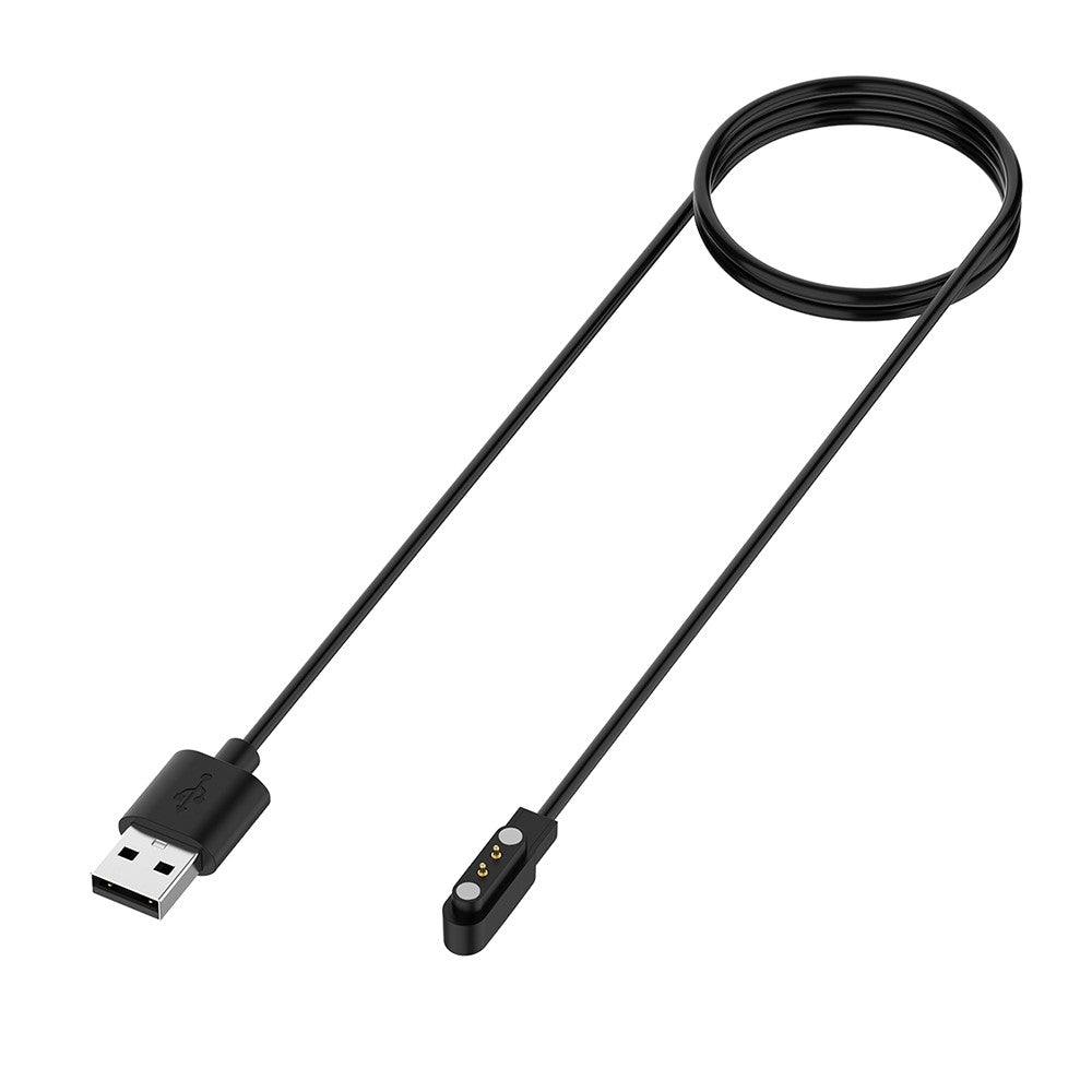 60cm USB Opladningskabel passer til OnePlus Nord Watch - Sort#serie_2