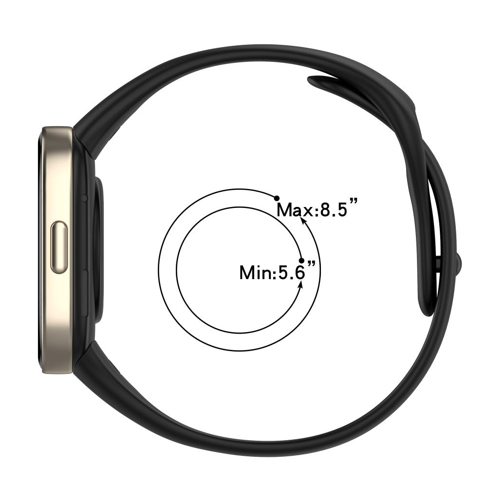 Silikone Universal Rem passer til Xiaomi Redmi Watch 3 / Xiaomi Mi Watch Lite 3 - Hvid#serie_2