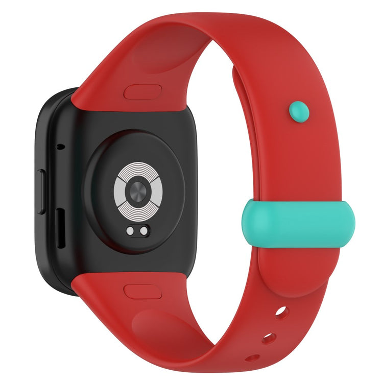 Super Flot Silikone Rem passer til Xiaomi Redmi Watch 3 - Rød#serie_8