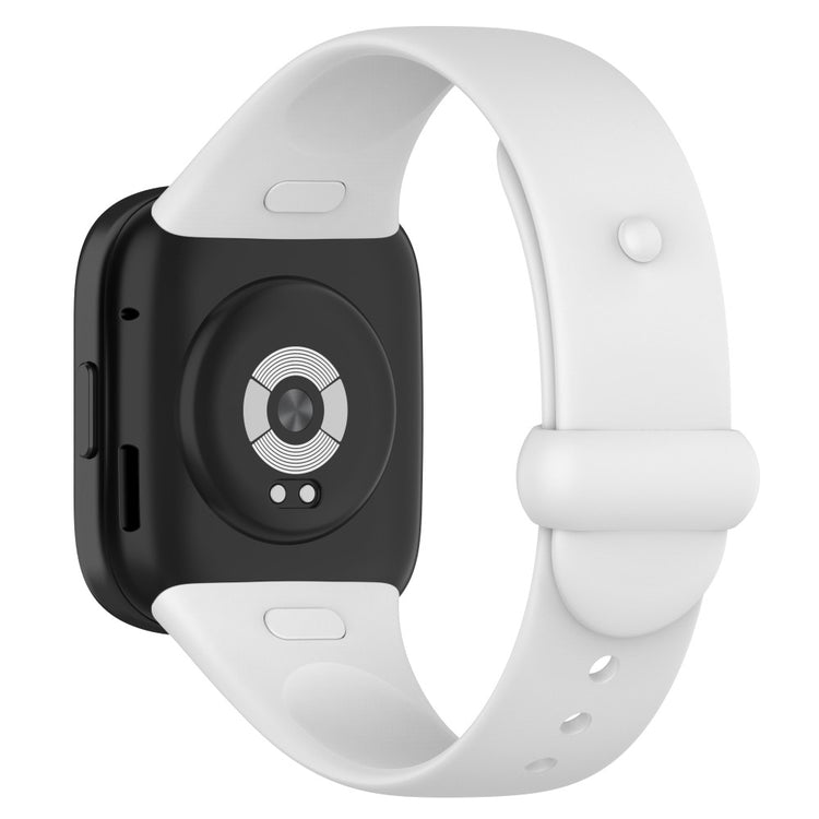 Super Flot Silikone Rem passer til Xiaomi Redmi Watch 3 - Hvid#serie_9