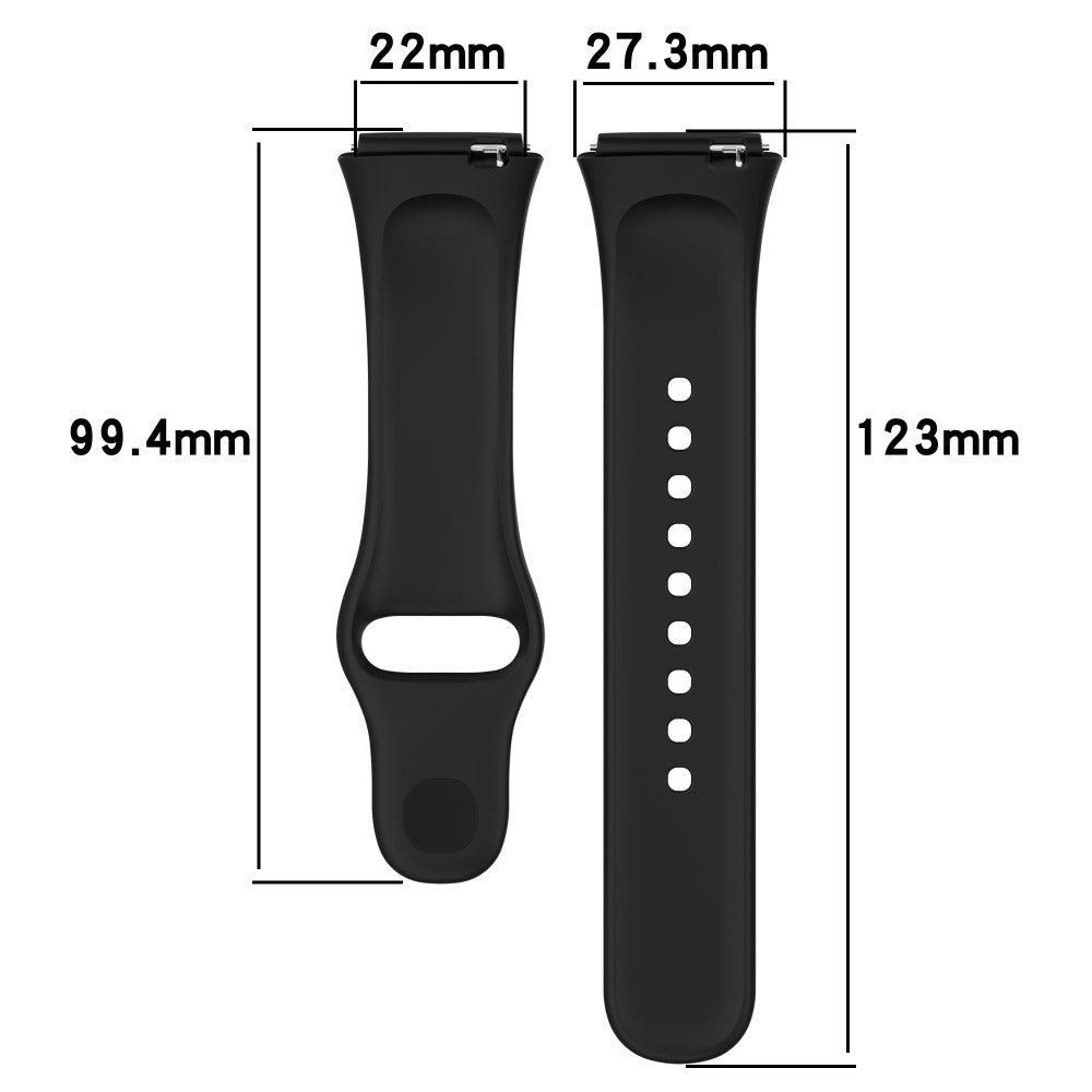 Silikone Universal Rem passer til Xiaomi Redmi Watch 3 Active / Xiaomi Mi Watch Lite 3 - Grøn#serie_3