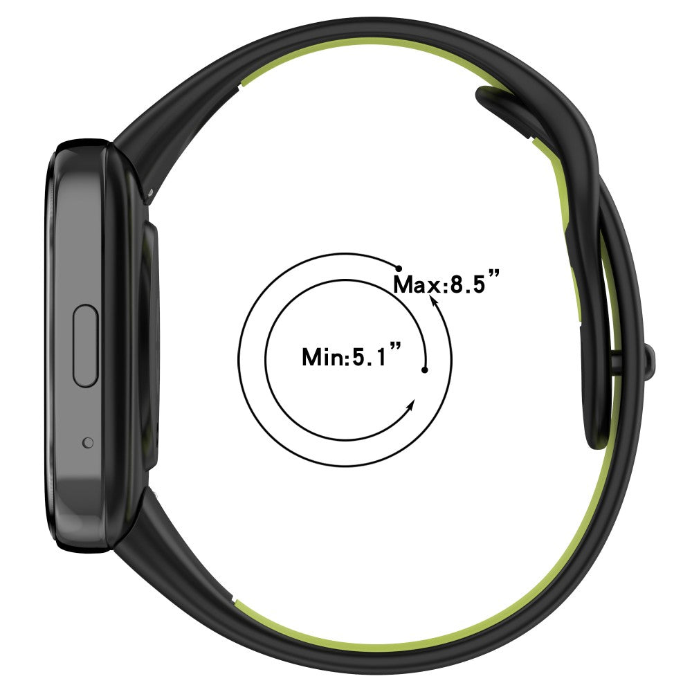 Silikone Universal Rem passer til Xiaomi Redmi Watch 3 Active / Xiaomi Mi Watch Lite 3 - Hvid#serie_8