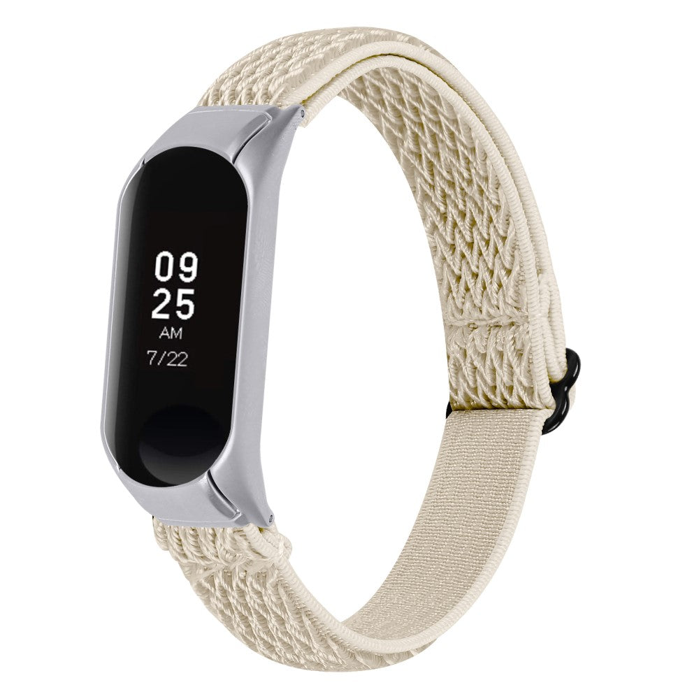 Meget Fantastisk Nylon Rem passer til Xiaomi Smart Band 8 - Hvid#serie_11