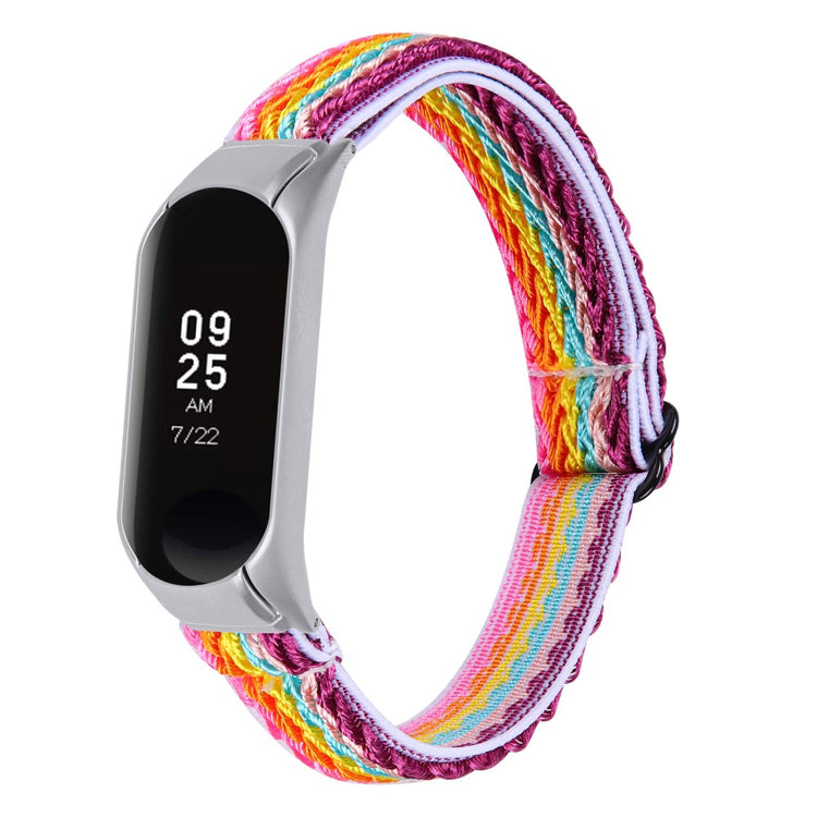 Meget Fantastisk Nylon Rem passer til Xiaomi Smart Band 8 - Flerfarvet#serie_2