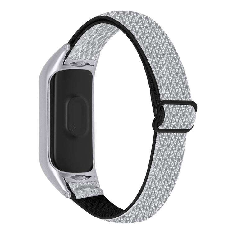 Meget Fantastisk Nylon Rem passer til Xiaomi Smart Band 8 - Hvid#serie_5