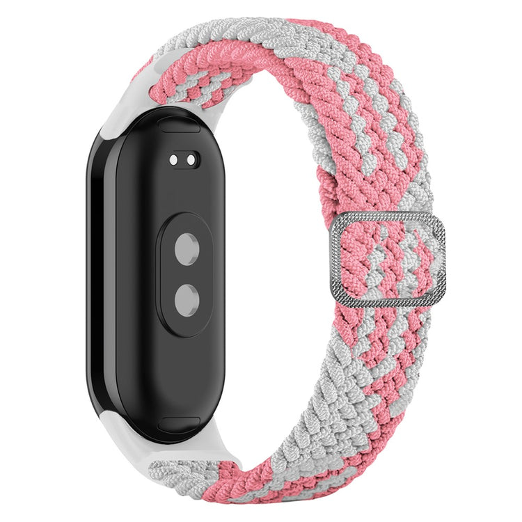 Vildt Fint Nylon Cover passer til Xiaomi Smart Band 8 - Pink#serie_19