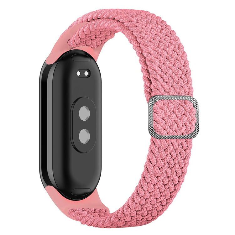 Vildt Fint Nylon Cover passer til Xiaomi Smart Band 8 - Pink#serie_20