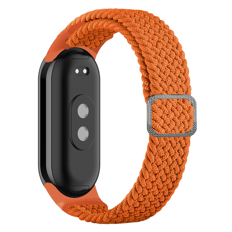 Vildt Fint Nylon Cover passer til Xiaomi Smart Band 8 - Orange#serie_8