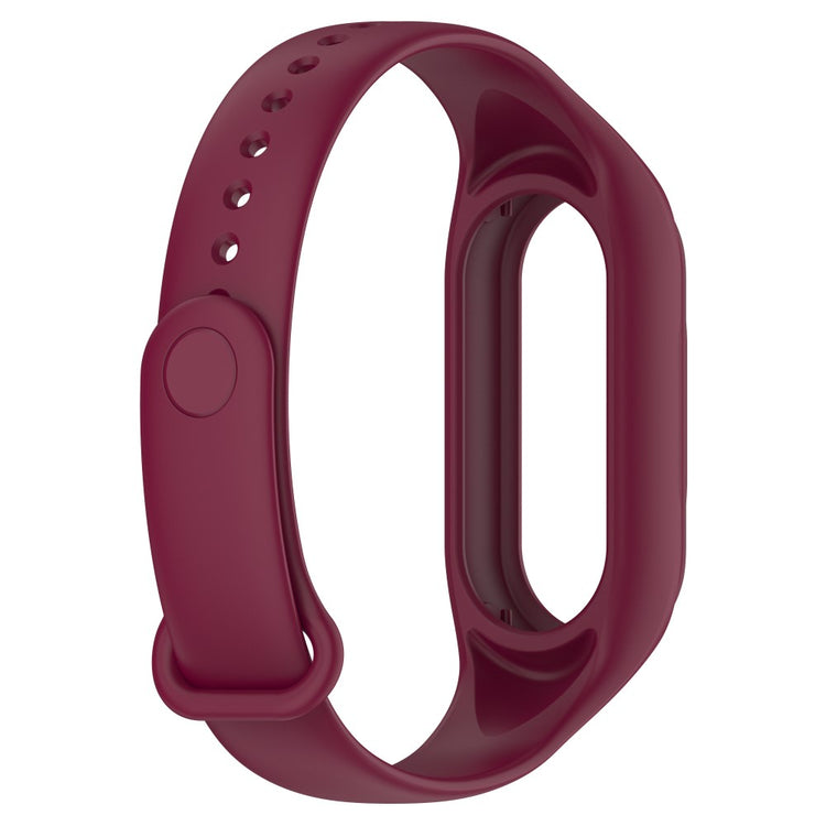 Alle Tiders Silikone Rem passer til Xiaomi Smart Band 8 - Rød#serie_7