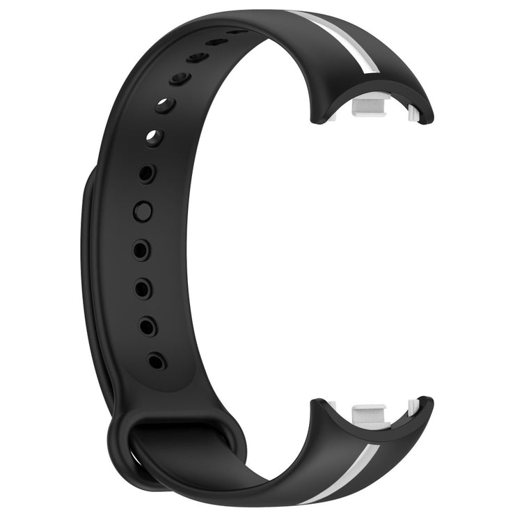 Vildt Flot Silikone Rem passer til Xiaomi Smart Band 8 - Blå#serie_3