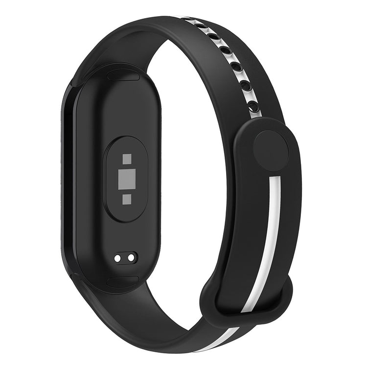 Vildt Flot Silikone Rem passer til Xiaomi Smart Band 8 - Blå#serie_3