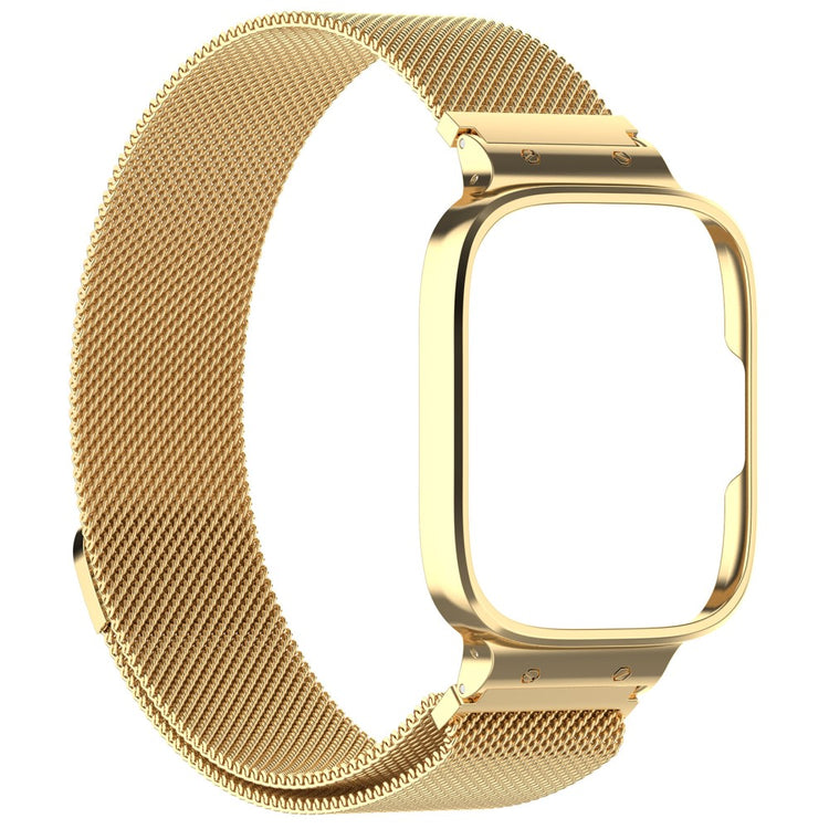 Metal Universal Rem passer til Xiaomi Redmi Watch 3 Active / Xiaomi Mi Watch Lite 3 - Guld#serie_3